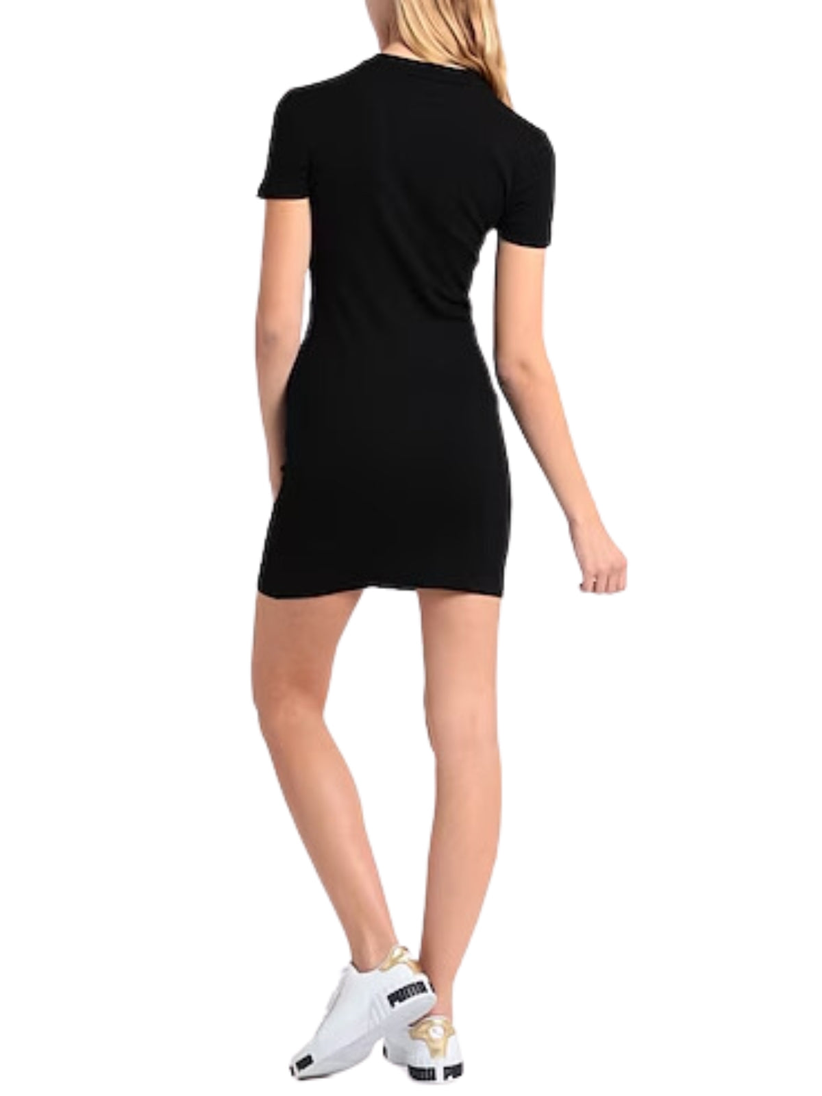 Puma Dress Classic Ribbed Black
